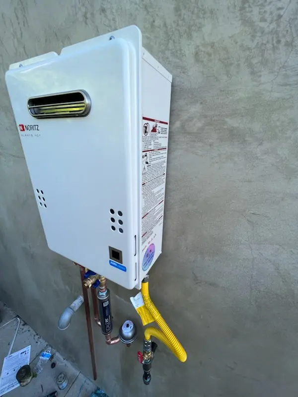 Tankless water heater installation for Gillette homes